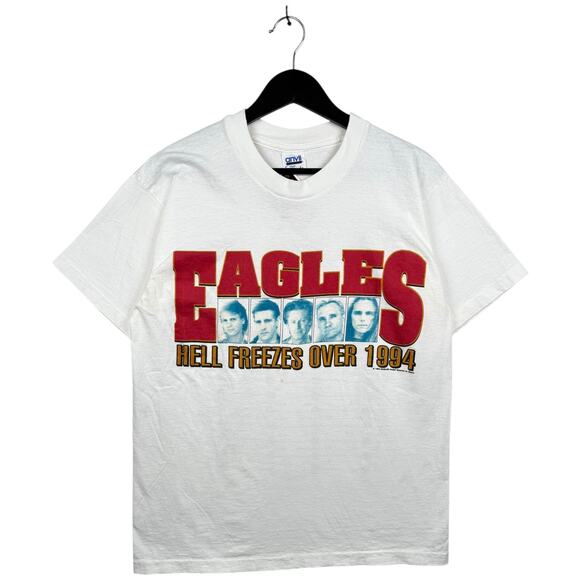 Vintage Eagles Hell Freezes Over Tour T-Shirt Large - Picture 1 of 7